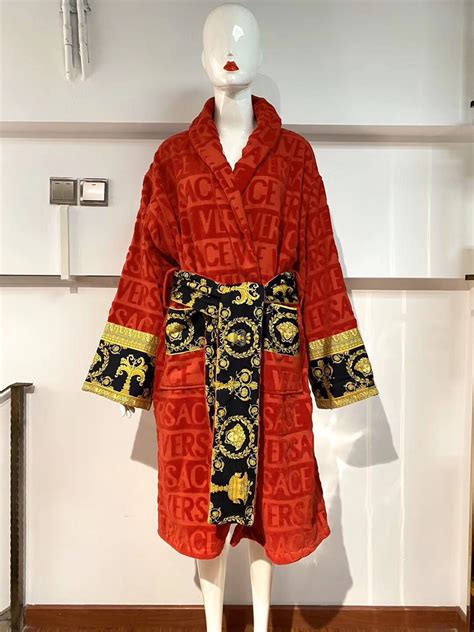 fake versace robes|Versace knockoff robe.